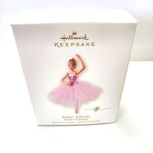 Hallmark Keepsake Christmas Ornament Barbie Ballerina Dated 2008